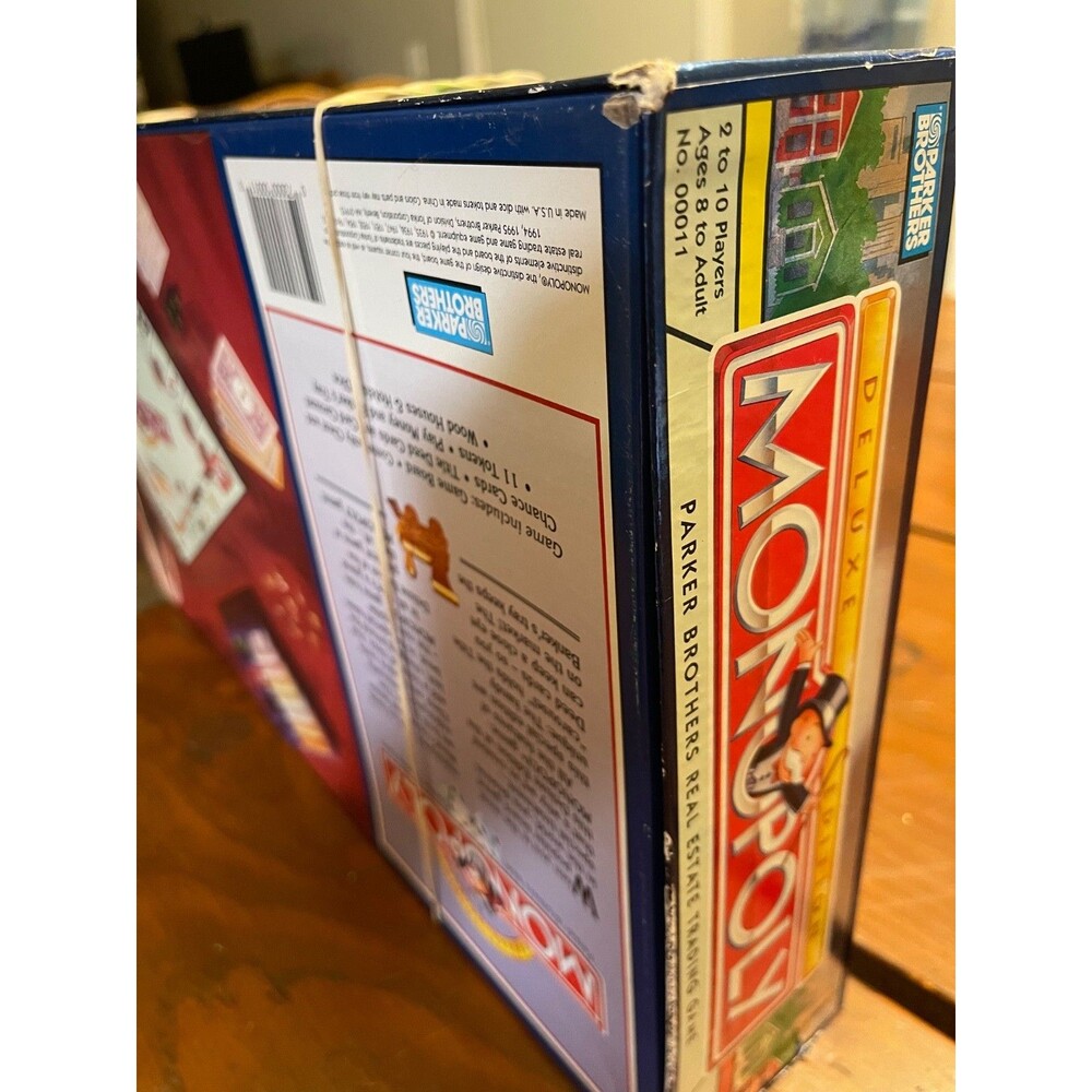 1998 Deluxe Edition Parker Brothers Monopoly Board Game ( Complete) - Picture 5 of 5
